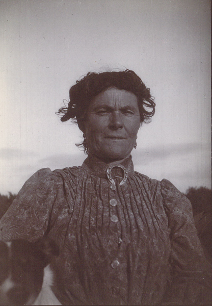 Figure 1. Priscilla Cooper photographed by Cecil Sharp in 1908, most likely in Devon (courtesy of the Vaughan Williams Memorial Library).